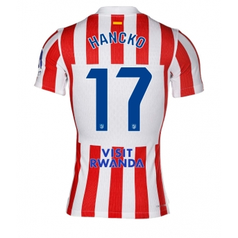 Billige Fotballdrakt Atletico Madrid David Hancko #17 Replika Hjemmedrakt 2025-26 Kortermet
